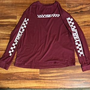 YR long sleeve checkered tee. XL MENS